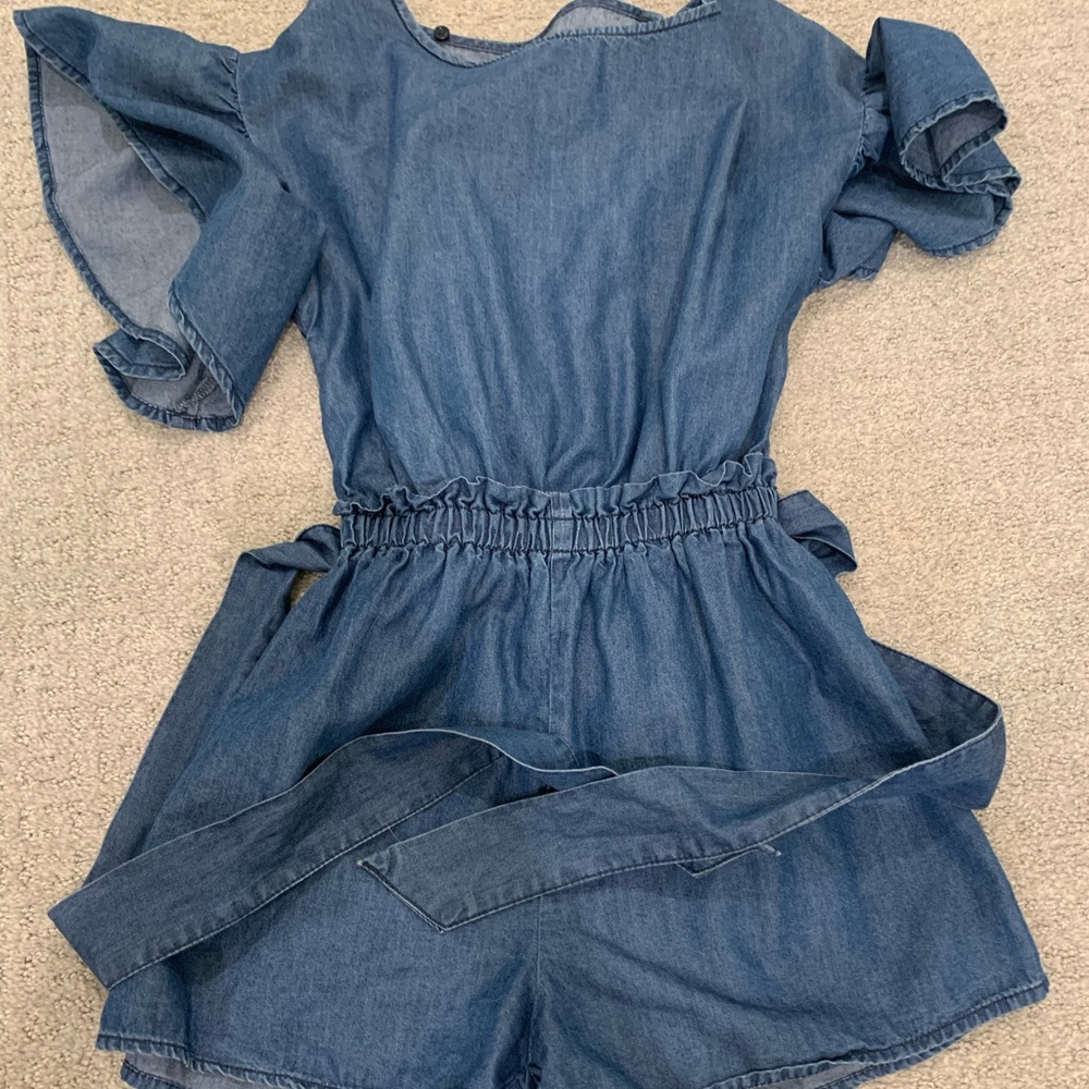 Blue Jean romper.